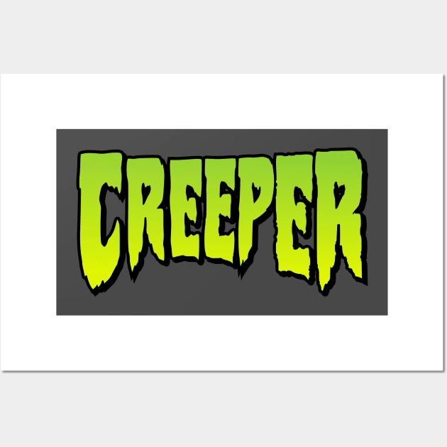 The Creeper Wall Art by DRI374